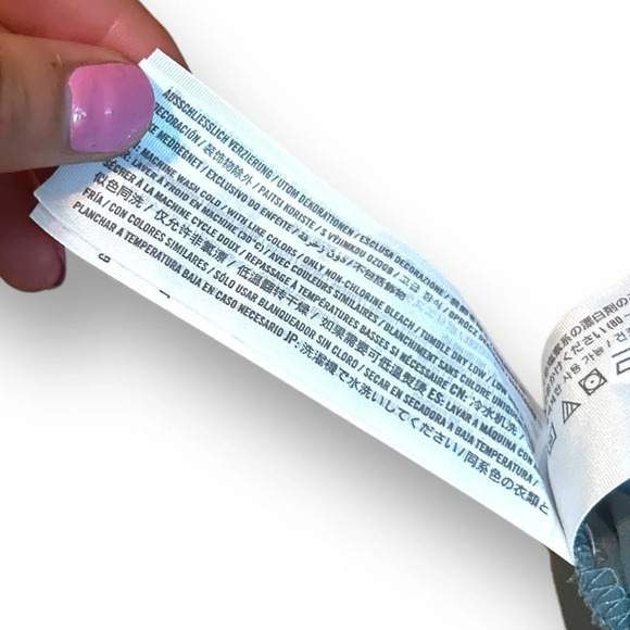 Abercrombie & Fitch Green White Polka Dot Long Sleeve Mini Dress Size Small Tall - Picture 10 of 10